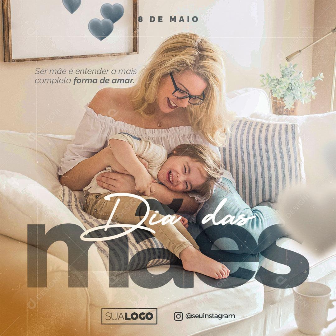 Dia Das Mães Data Comemorativa Social Media PSD Editável