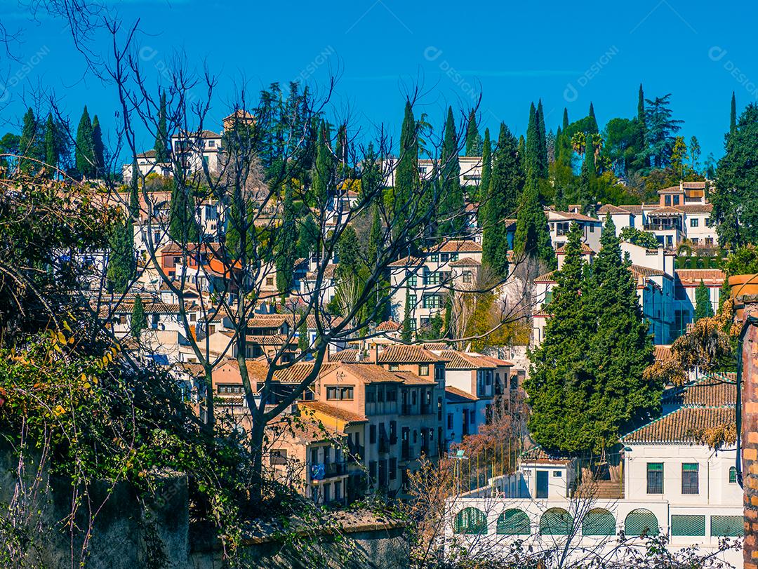 Vista panorâmica da cidade de Granada.