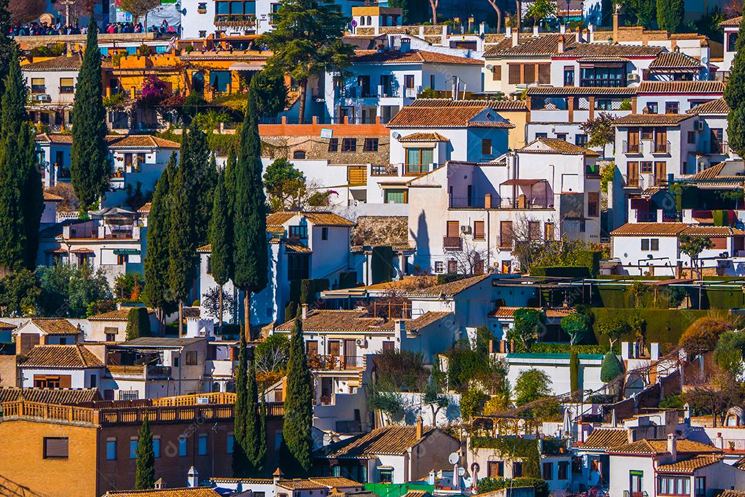 Vista panorâmica da cidade de Granada.