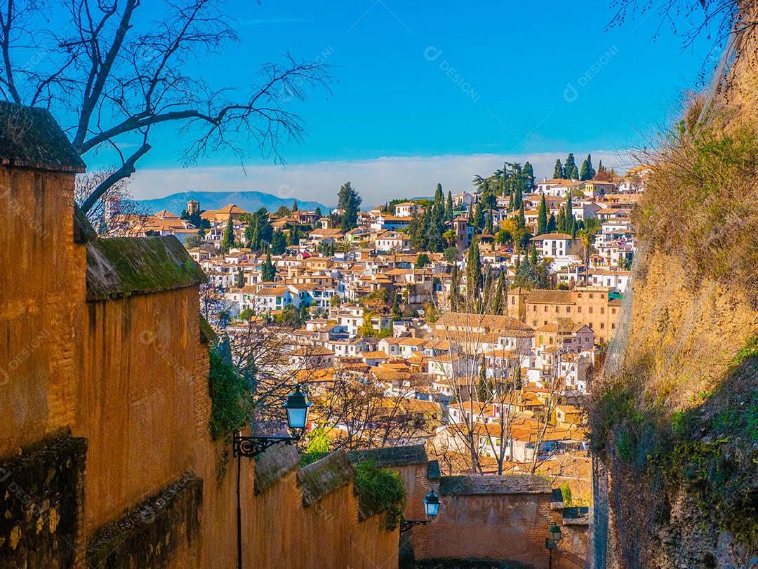 Vista panorâmica da cidade de Granada.