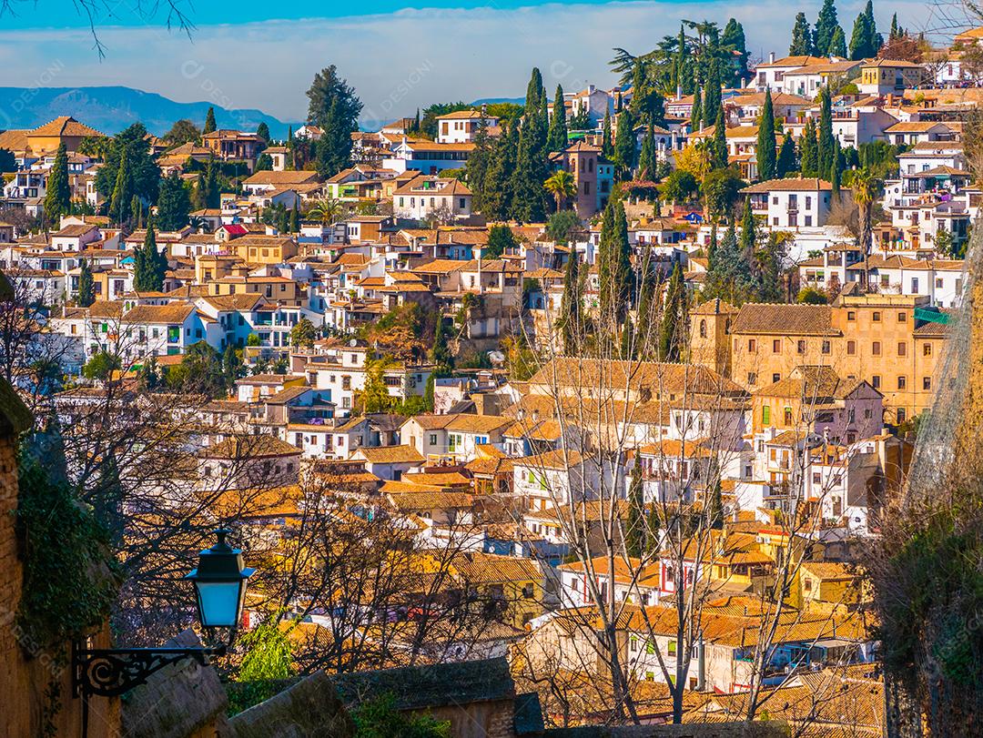 Vista panorâmica da cidade de Granada.