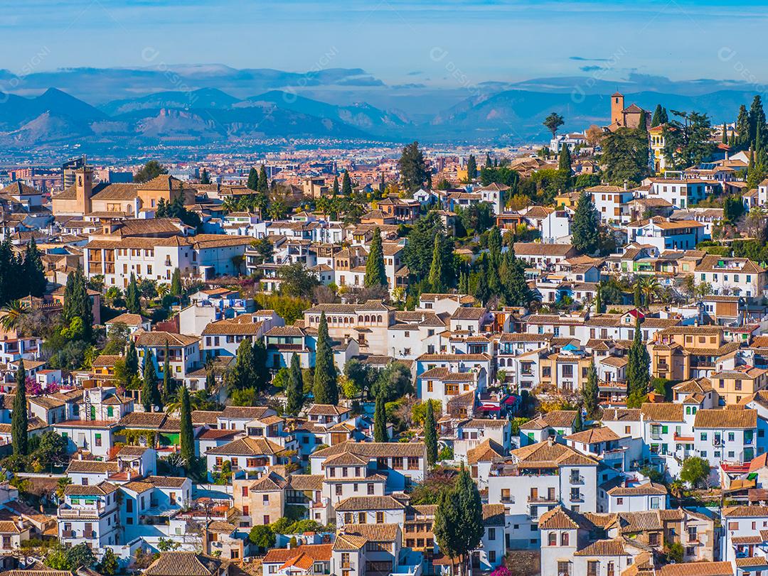 Vista panorâmica da cidade de Granada.