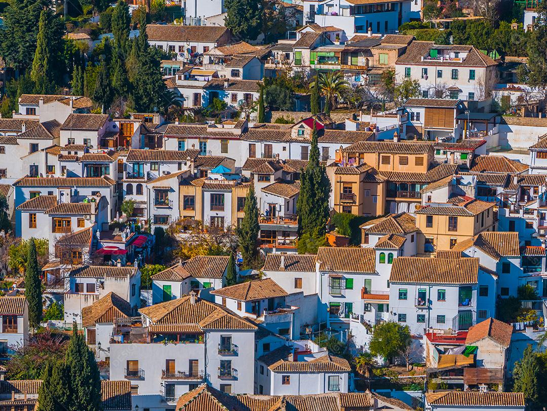 Vista panorâmica da cidade de Granada.