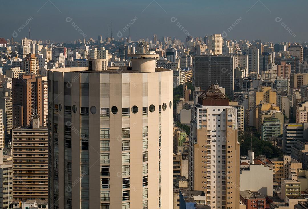 Vista panorâmica do centro da cidade de São Paulo.