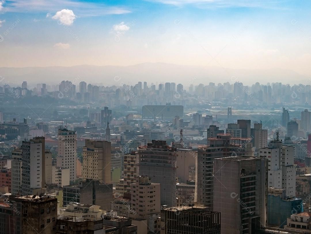 Vista panorâmica do centro da cidade de São Paulo.