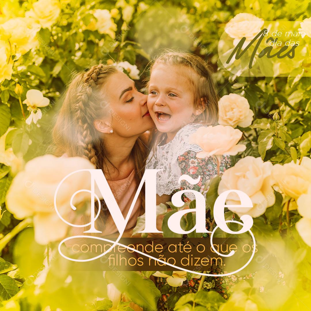 Feliz Dia Das Mães 08 de Maio Social Media PSD Editável