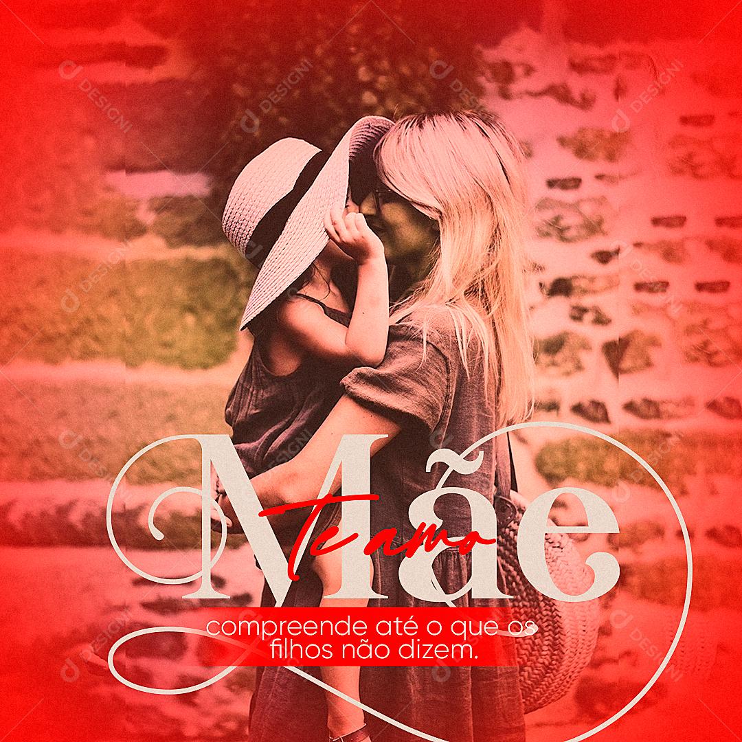 Social Media Feliz Dia Das Mães PSD Editável