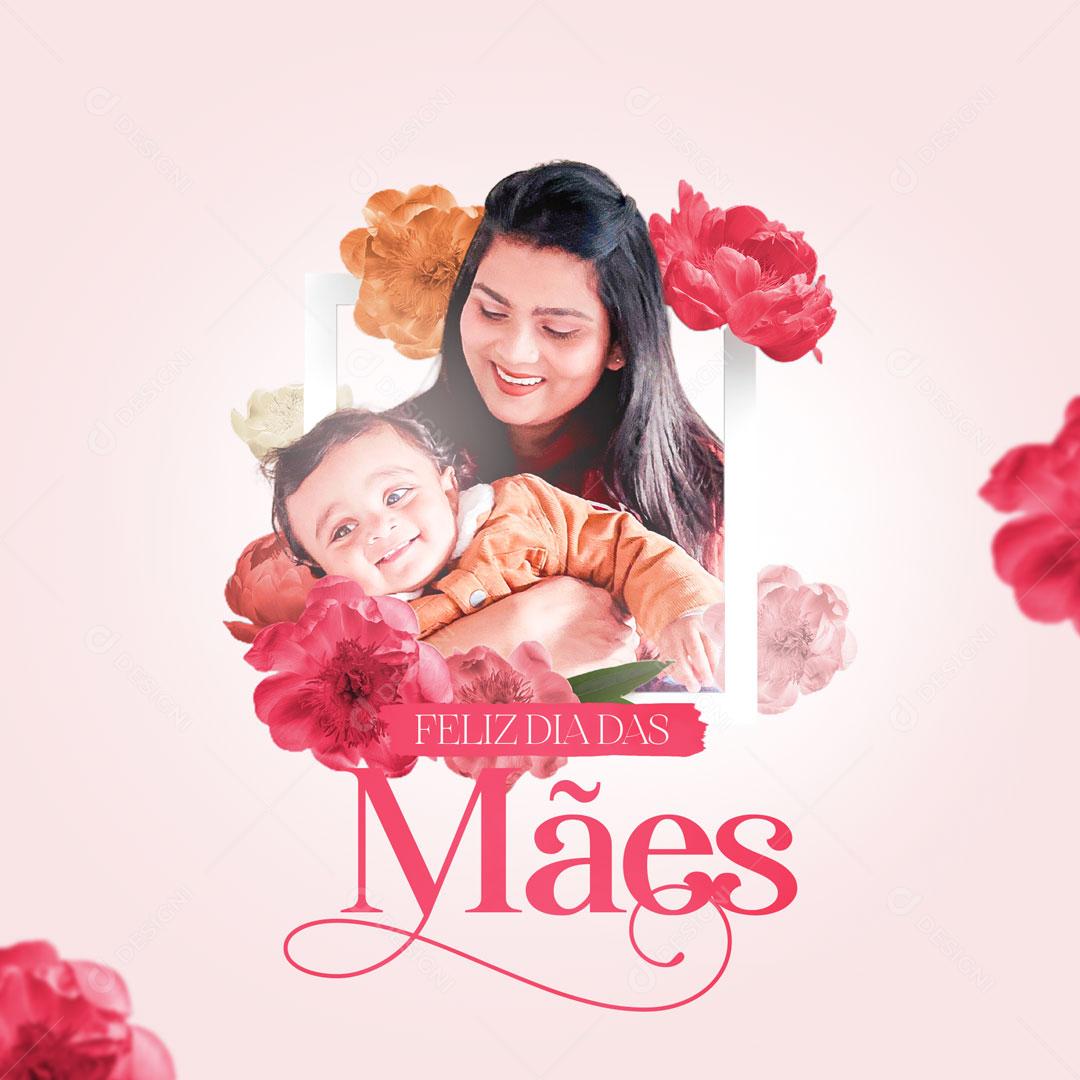 Post Feliz Dia Das Mães Amor Sobrenatural Social Media PSD Editável