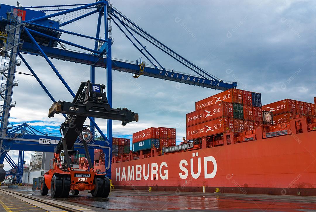 navio importação exportação naval marítima importar carga