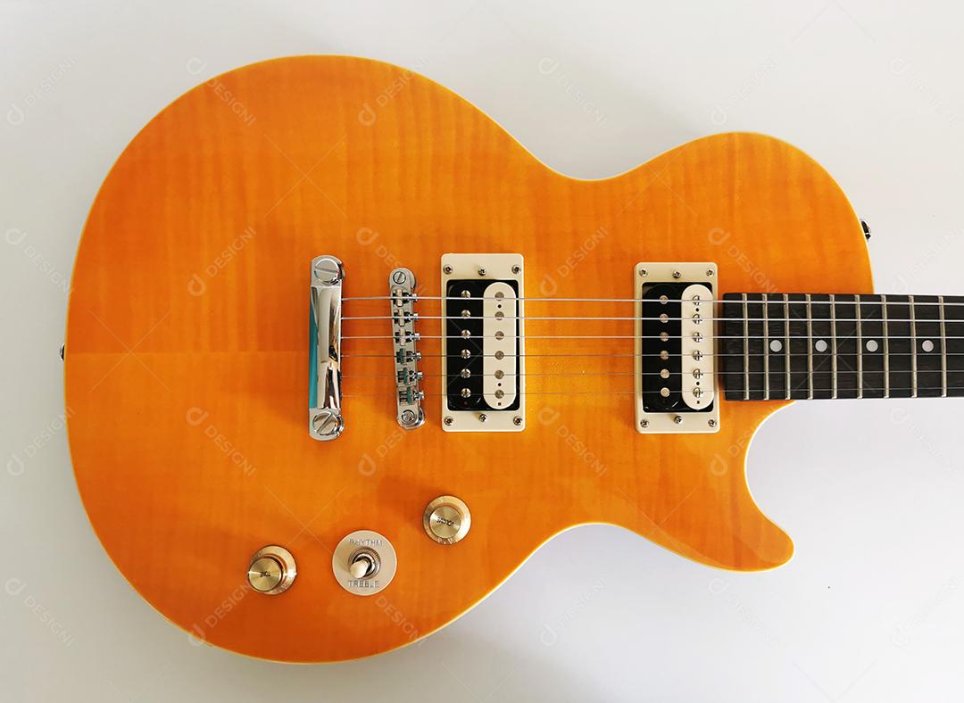 Parte do modelo Epiphone Les Paul Slash..