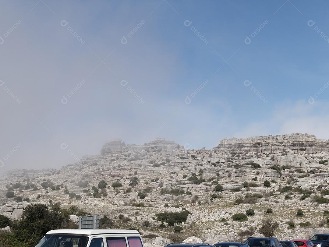 Vista da Reserva Torcal de Antequera.