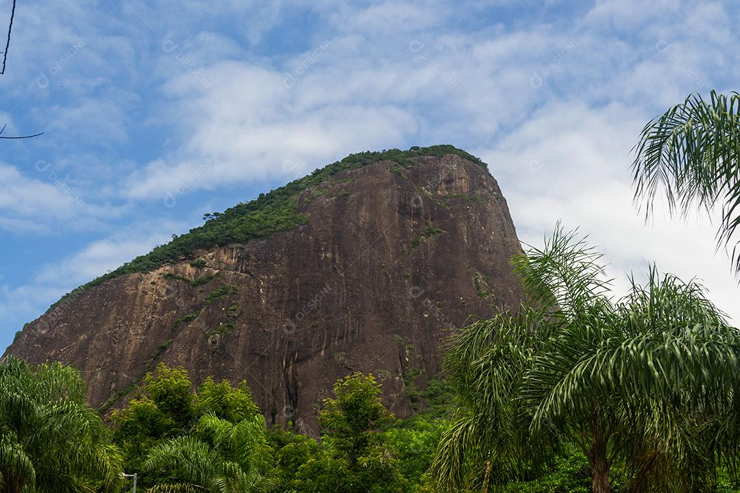 Vista do morro no Rio de Janeiro