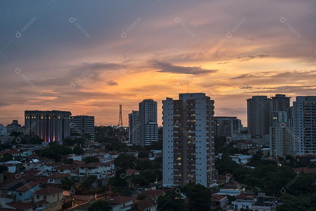 Vista da região do Aeroporto Local em são paulo.
