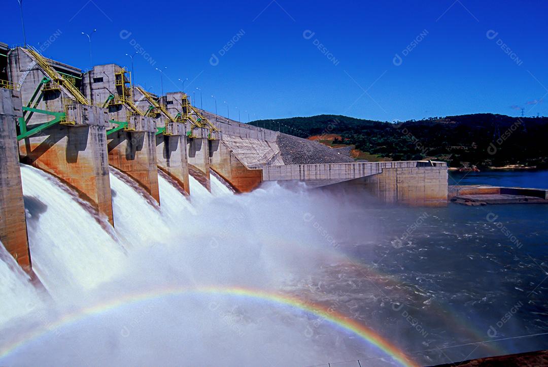 Industria Usina hidrelétrica represas