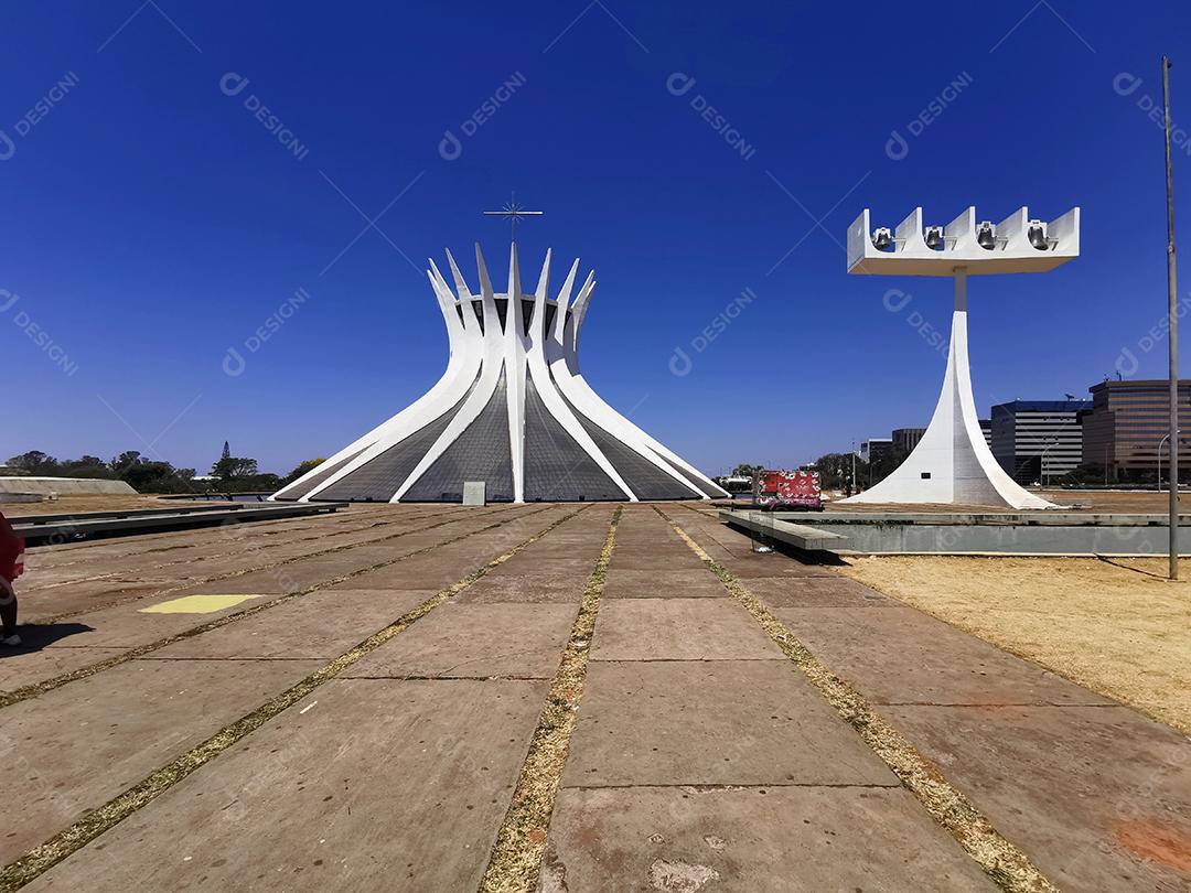 Vista da Catedral Metropolitana de Brasília.