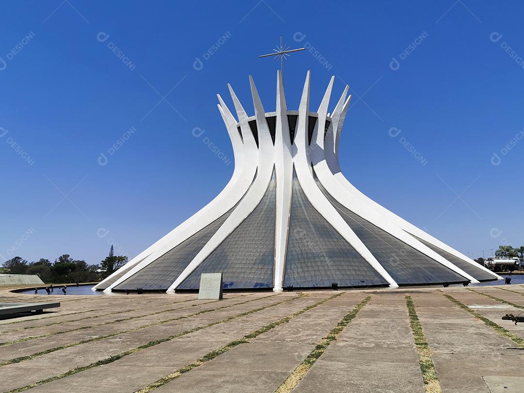 Vista da Catedral Metropolitana de Brasília.