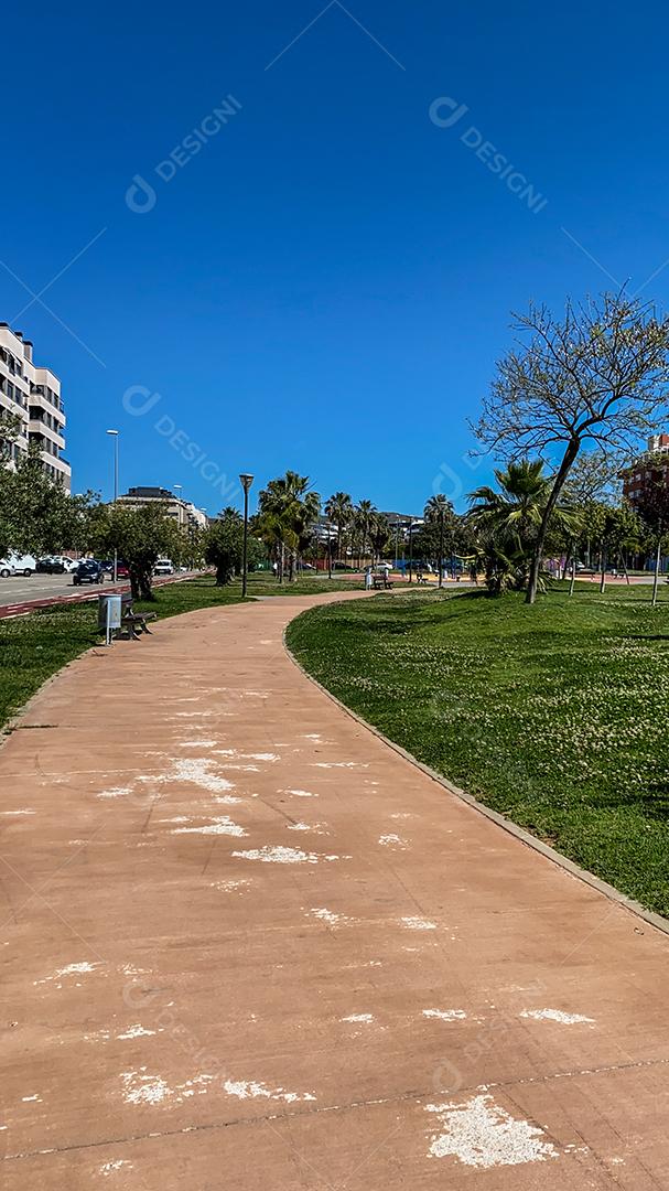 Vista da rua em teatinos, Málaga