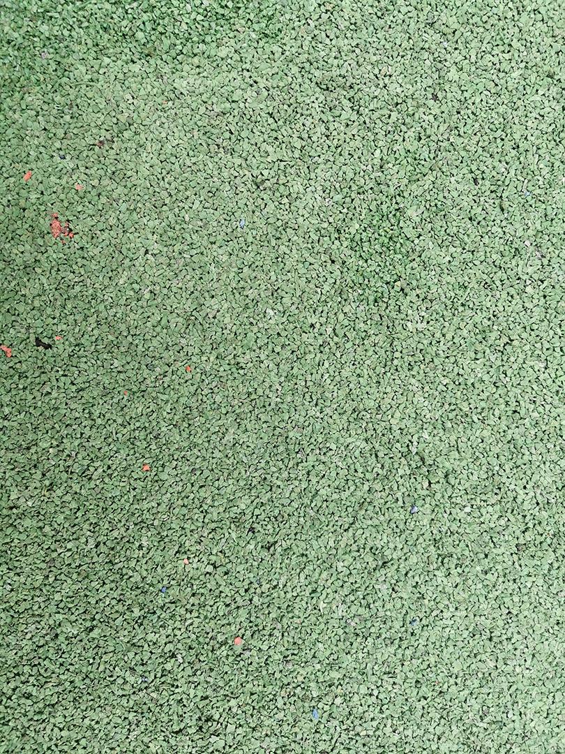 Parque infantil textura de borracha esmagada.