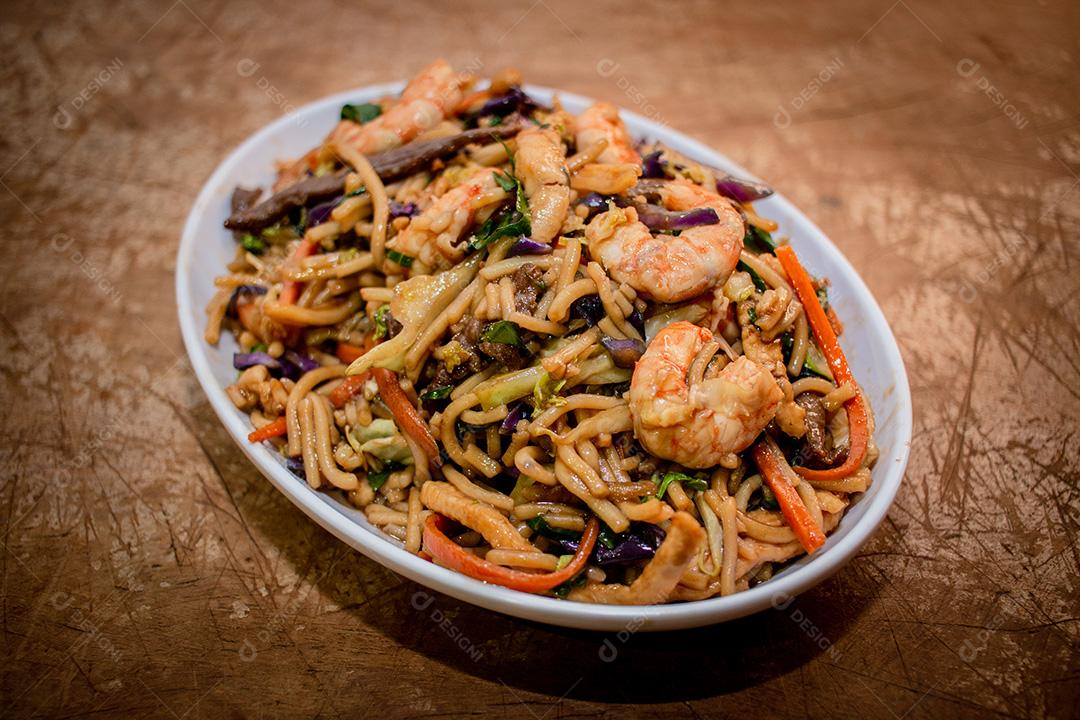 Comida japonesa Yakisoba