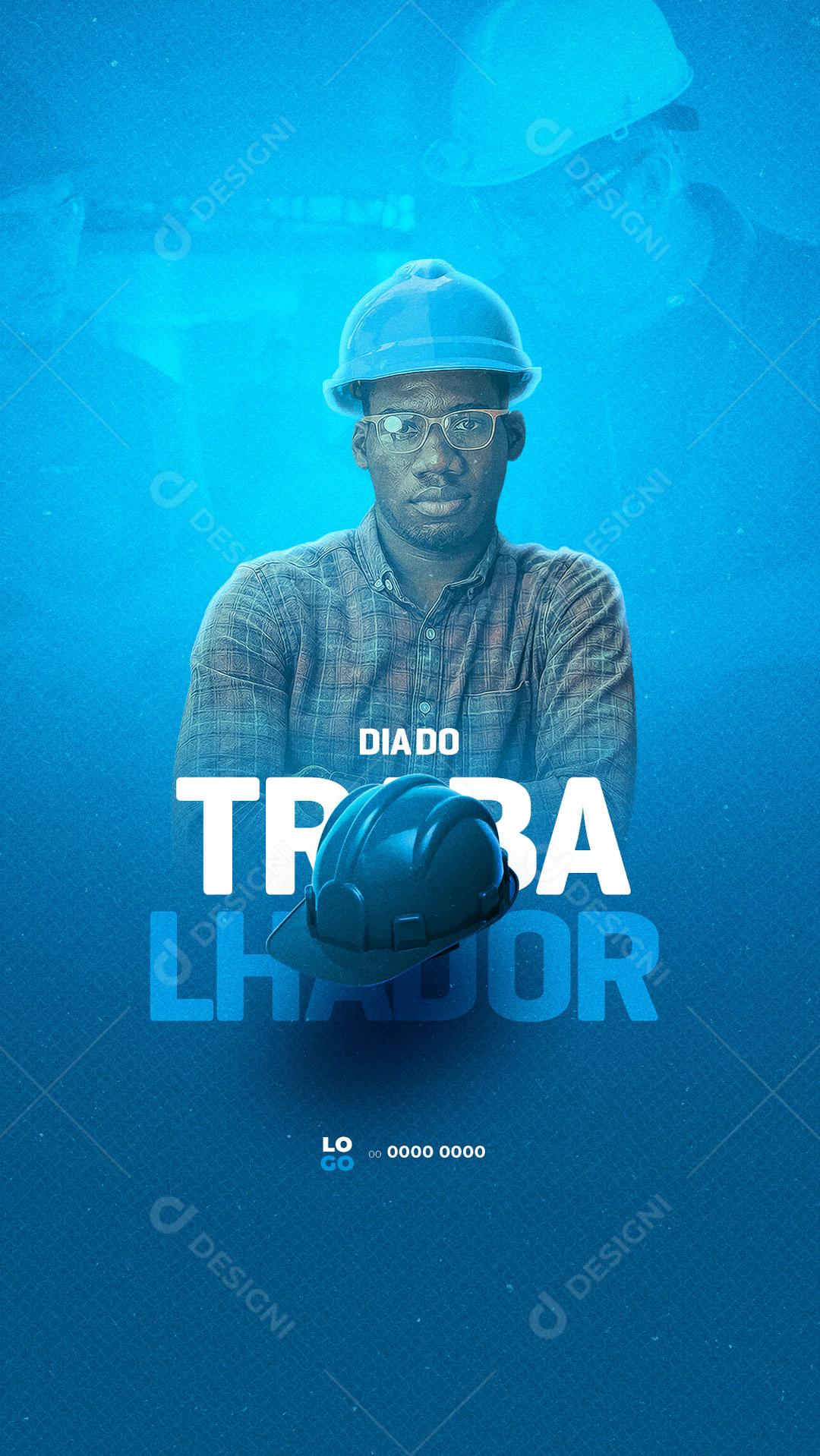 Story Dia do Trabalhador 01 de Maio Social Media PSD Editável