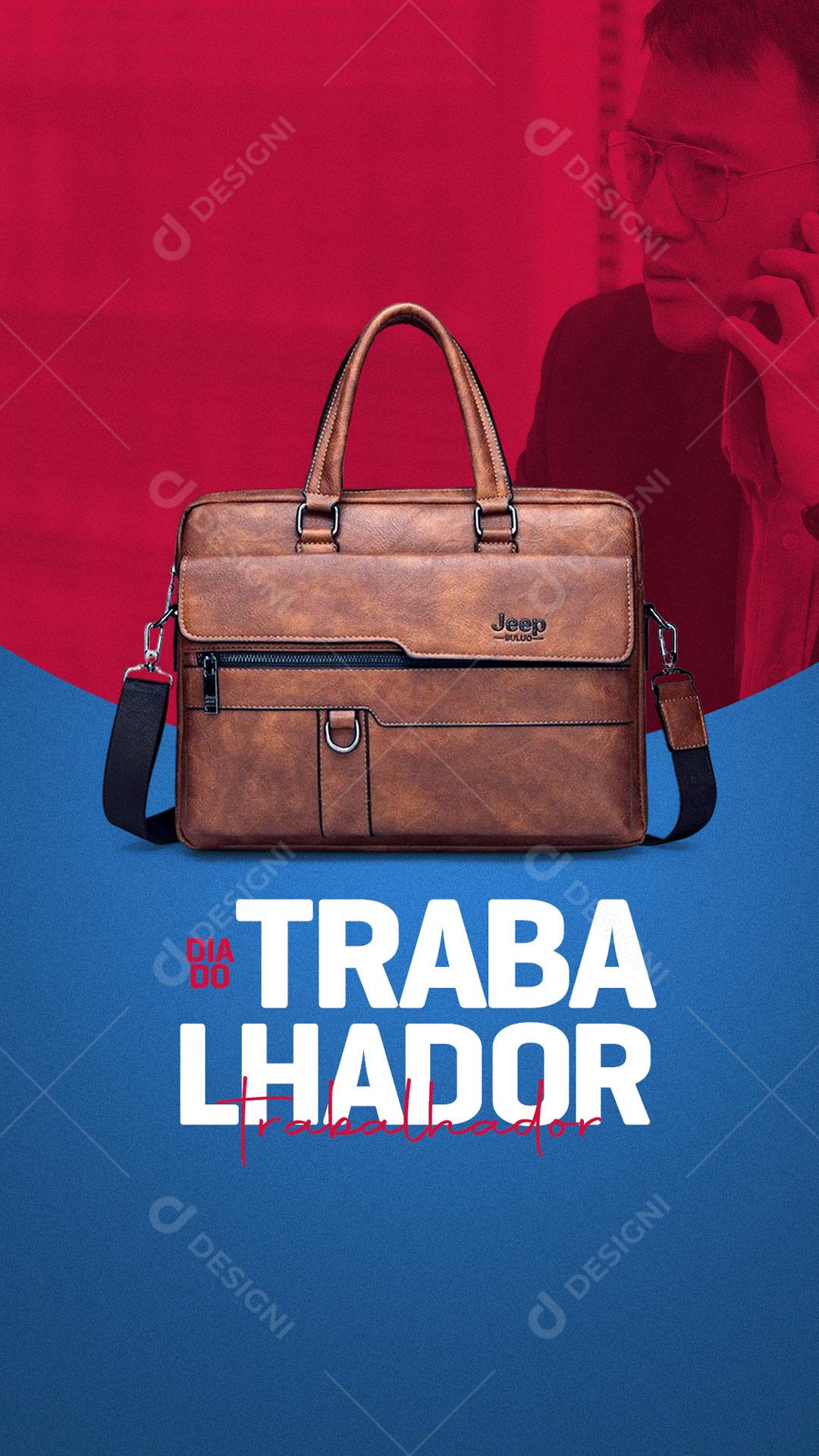 Story Dia do Trabalhador 01 de Maio Social Media PSD Editável