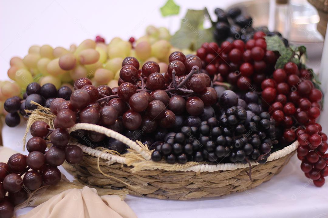 Lindos cachos Uvas PNG Transparente