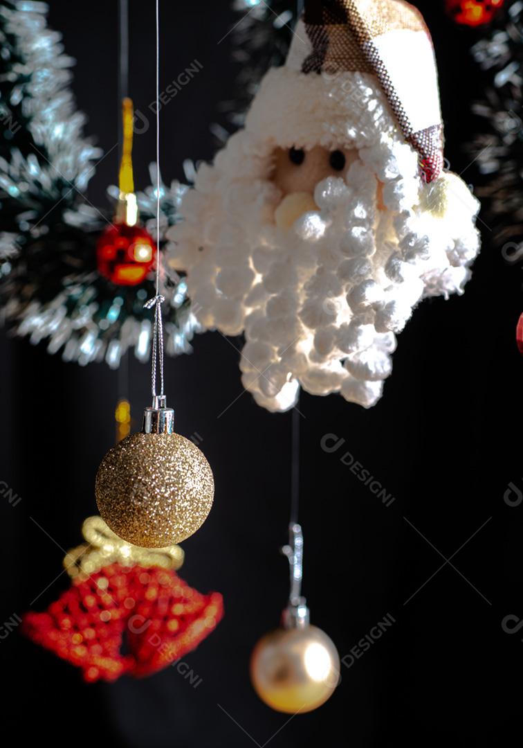 Enfeites de natal para compor a arvore de natal