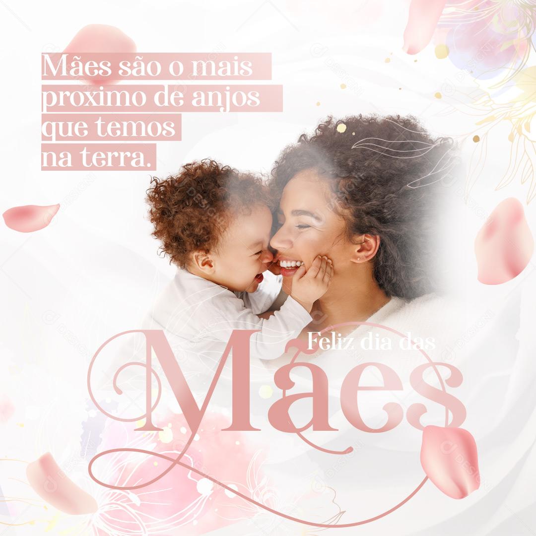 Feliz Dia Das Mães 08 de Maio Social Media PSD Editável
