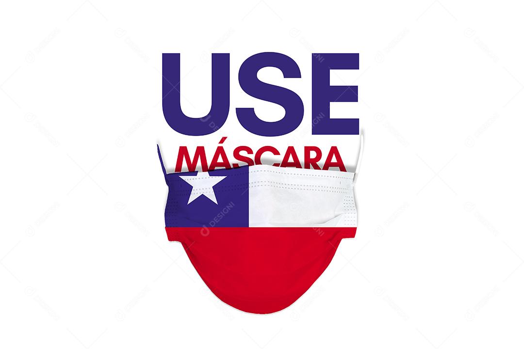 Bandeira pais usando mascara pandemia covid 19 coronavirus