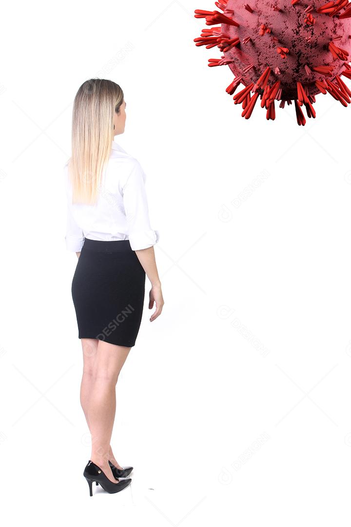 Mulher enfermeira pandemia covid 19 coronavirus