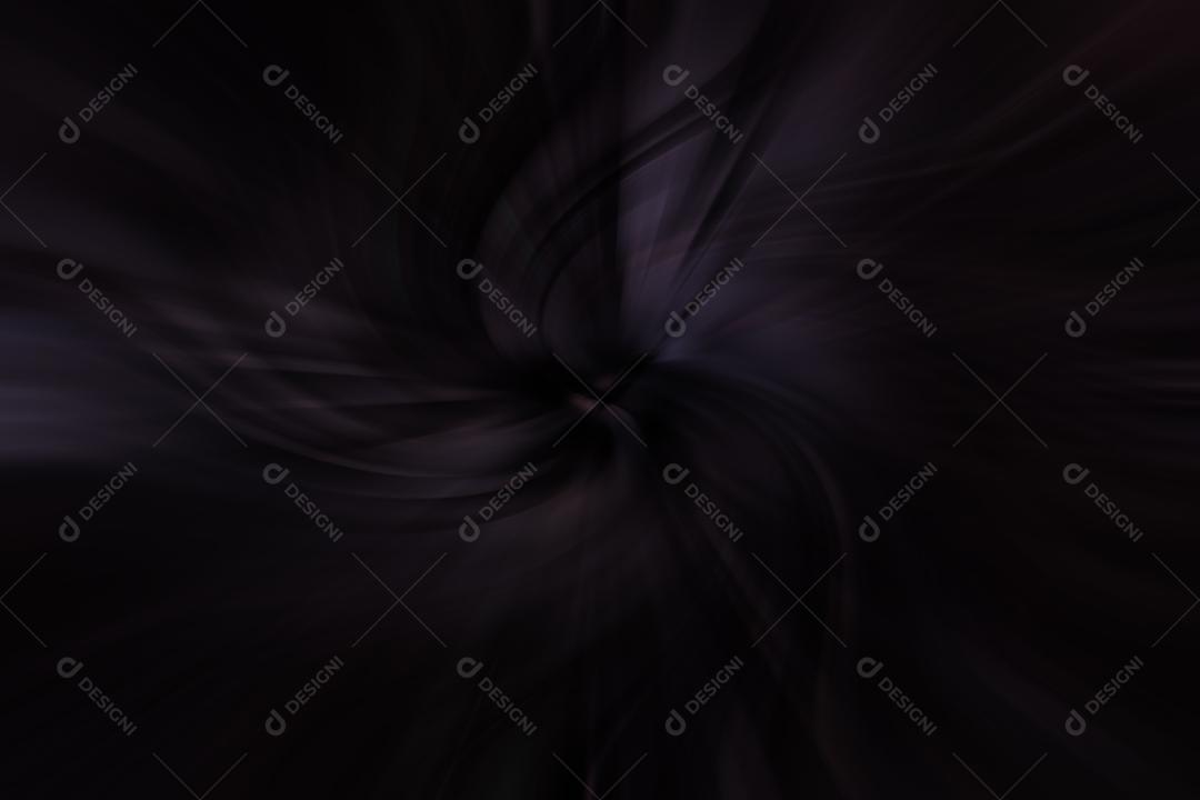 Pintura futurista abstrata em preto, branco e no estilo de e aurora boreal em fundo preto