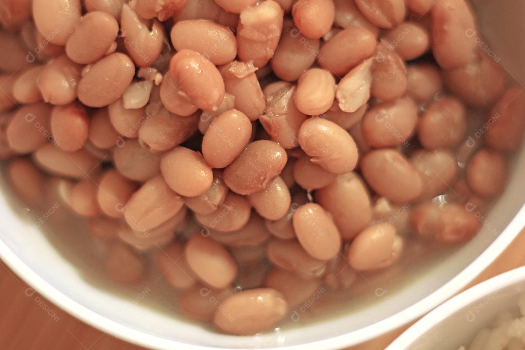 Prato de feijão comida típica brasileira