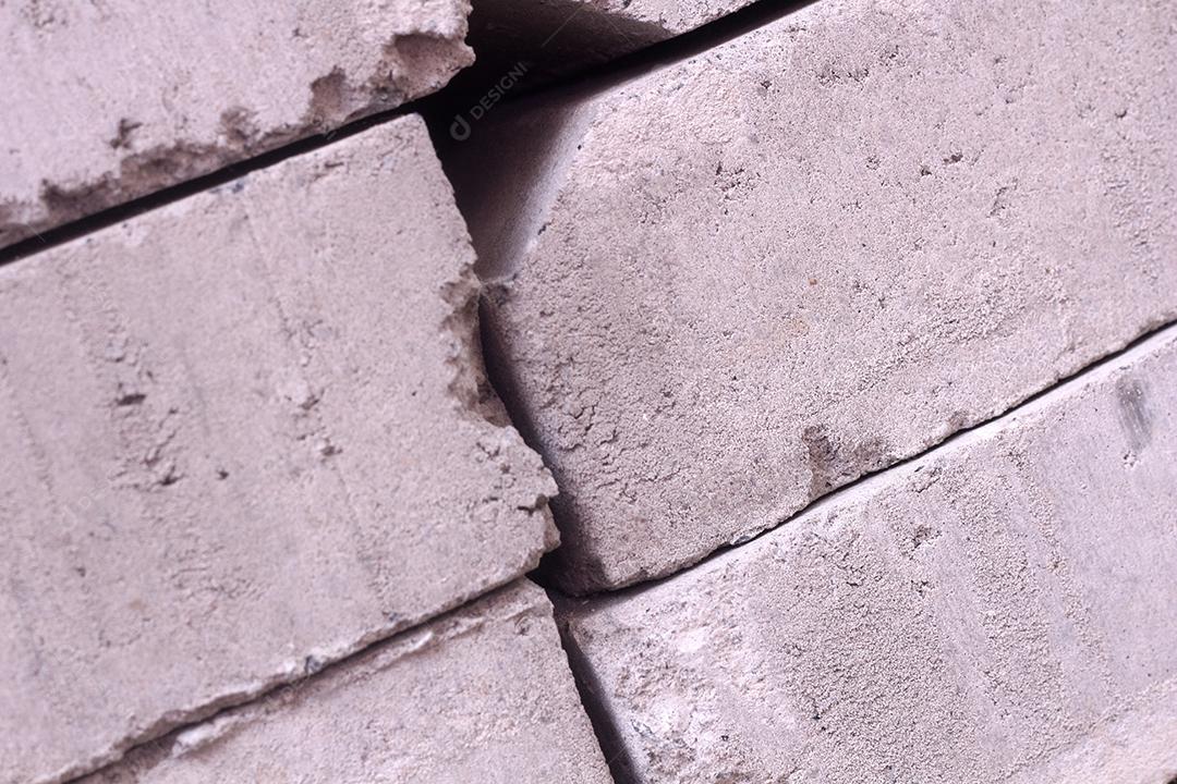 Blocos de concretos prontos para obrar