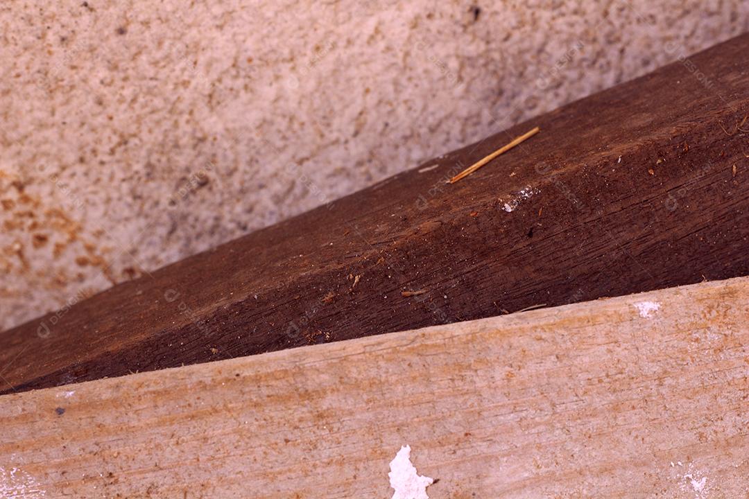 Blocos de maderia pronto para ser usado