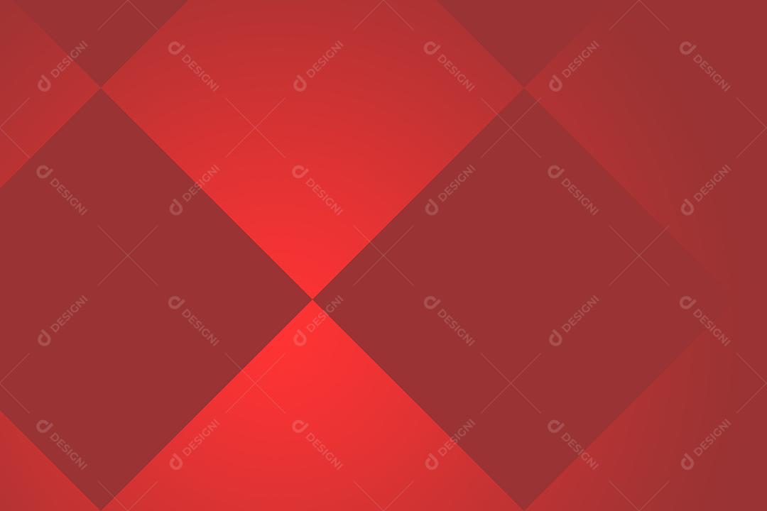 Background vermelha com formas quadriculadas