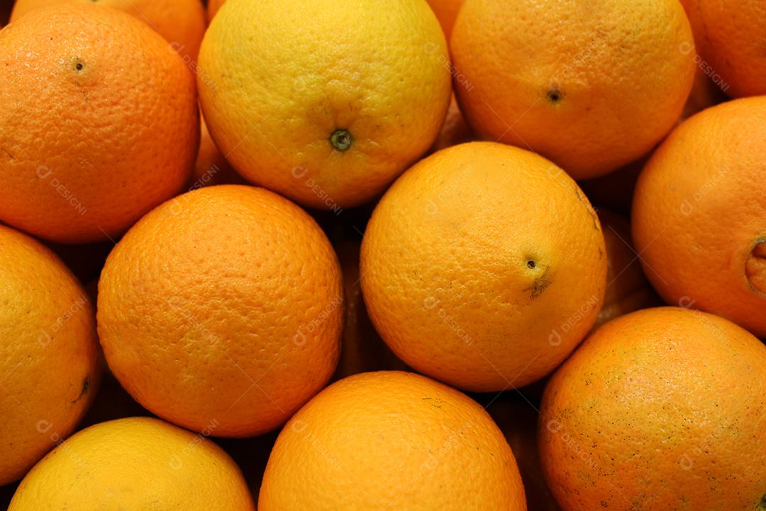 Frutas comida laranja empilhados mercado