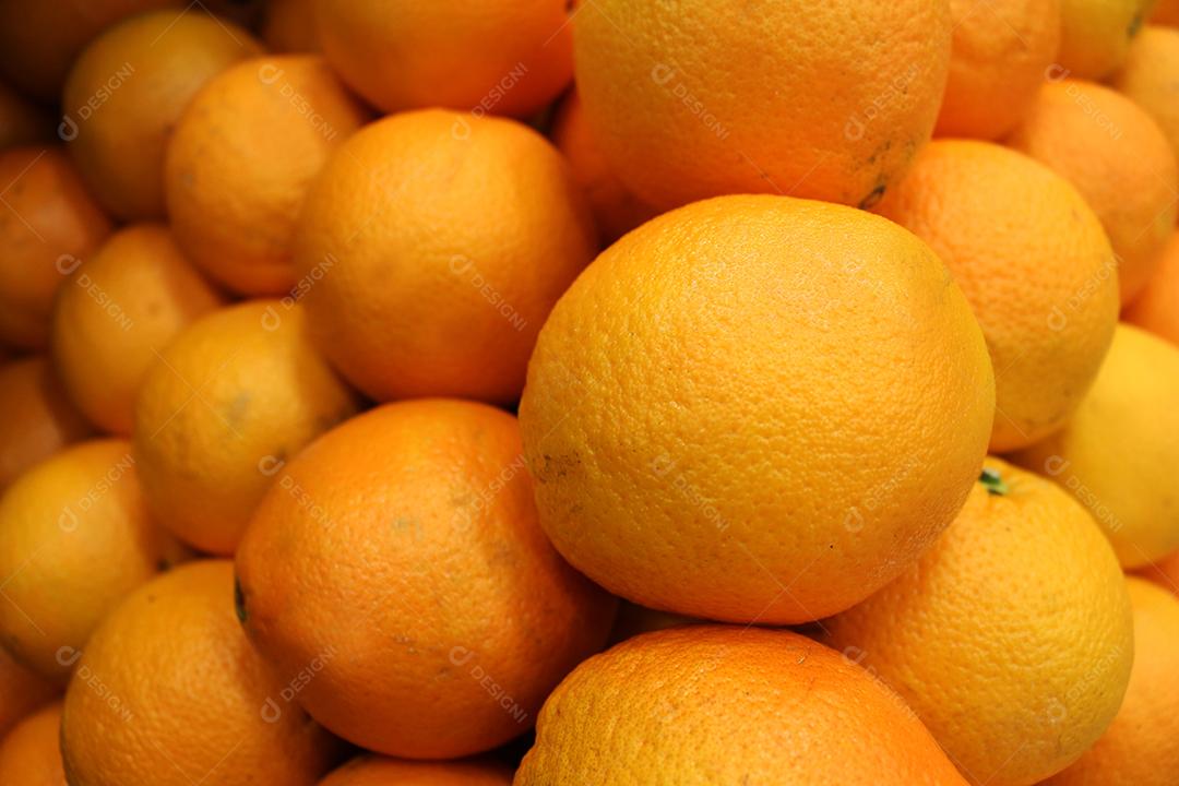 Frutas comida laranja empilhados mercado