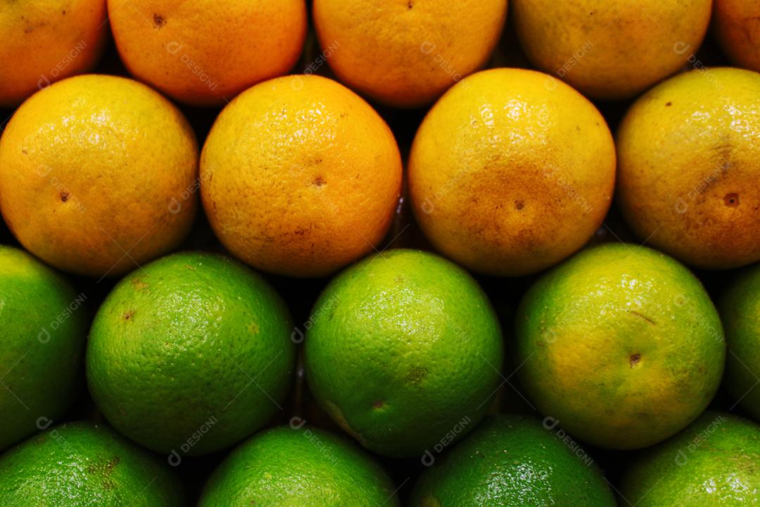 Frutas comida laranja empilhados mercado