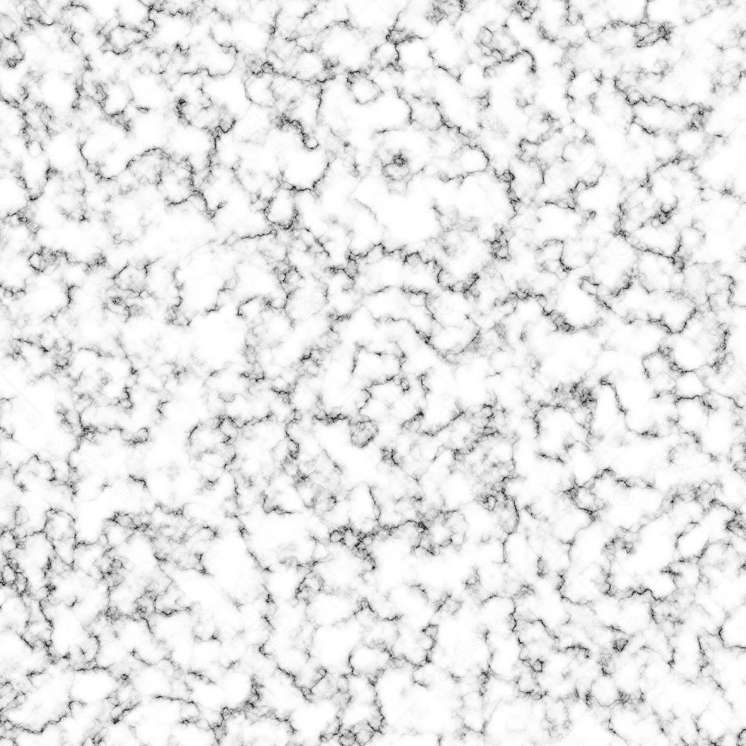 Cenário de pedra de mármore preto e branco