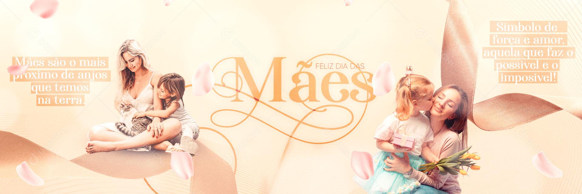 Social Media Carrossel Feliz Dia Das Mães PSD Editável