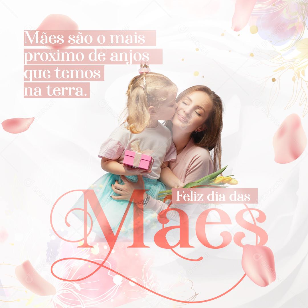 Social Media Feliz Dia Das Mães PSD Editável