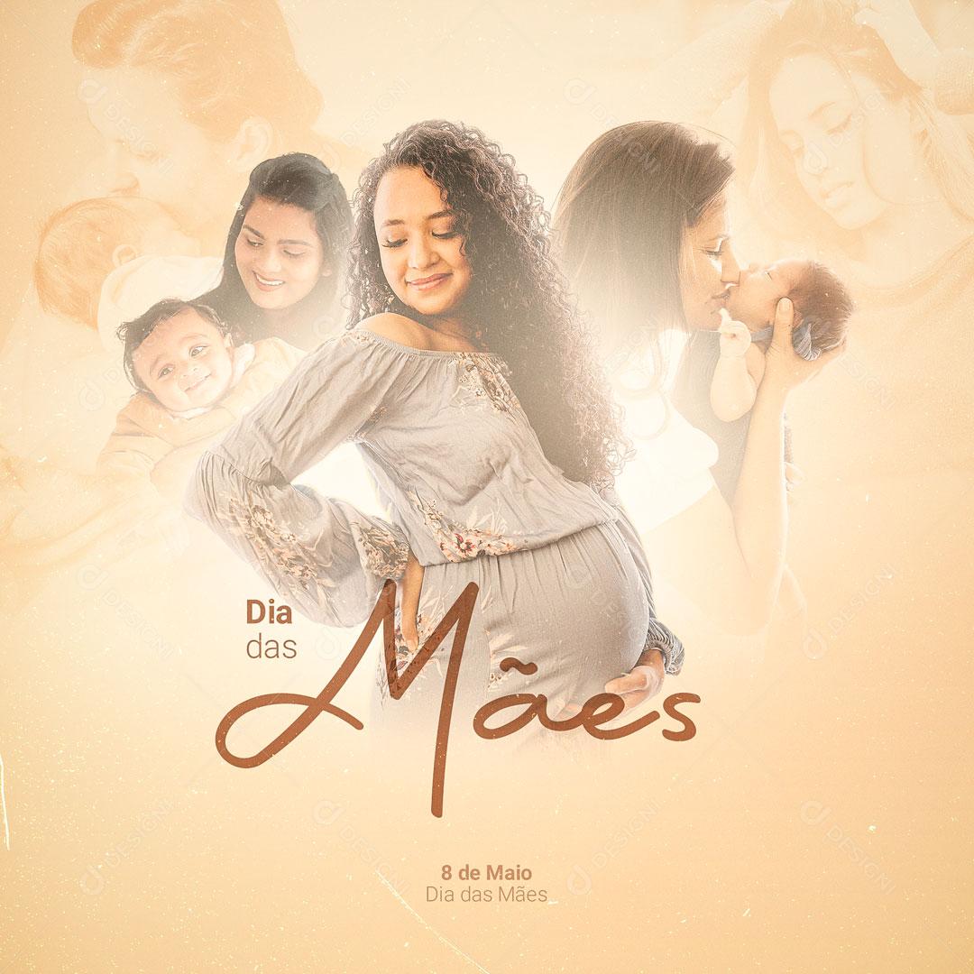 Feliz Dia Das Mães Compreende Até o Que os Filhos Não Dizem Social Media PSD Editável