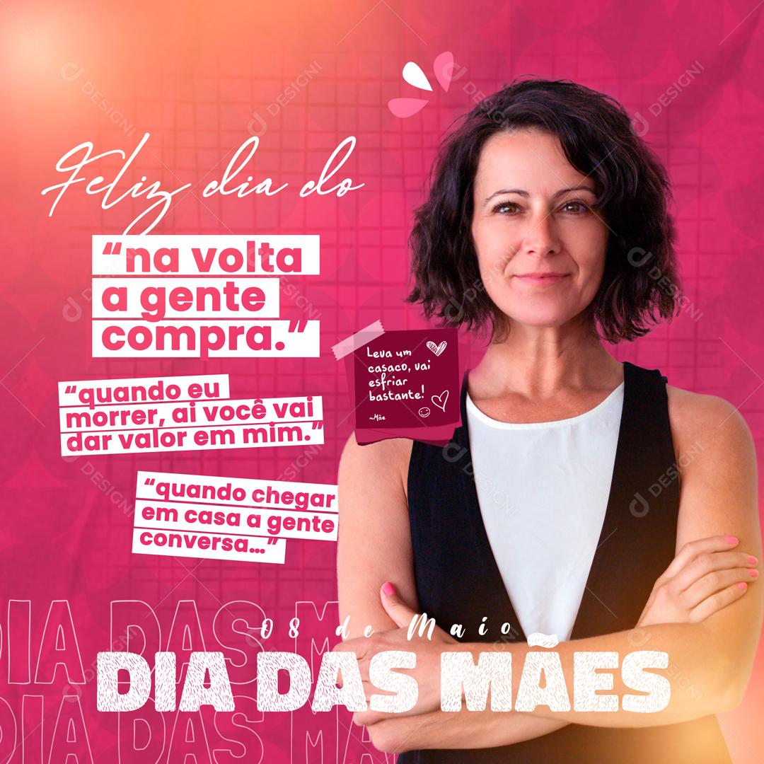 Dia Das Mães 8 De Março Amor De Mãe Social Media PSD Editável