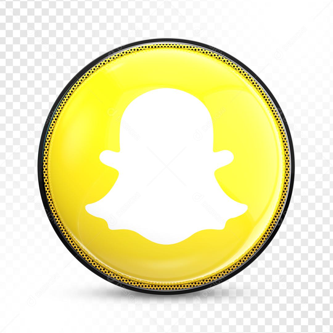 Snapchat 3D Elemento Para Composição PSD