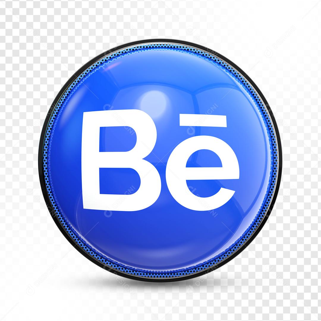 Behance 3D Elemento Para Composição PSD