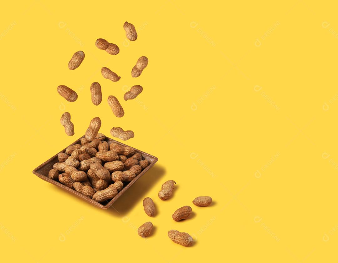 Composição de amendoim servindo para fazer óleo, manteiga de amendoim. Ótimo para