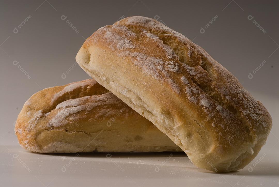 Comida pão frances padarias panificadora