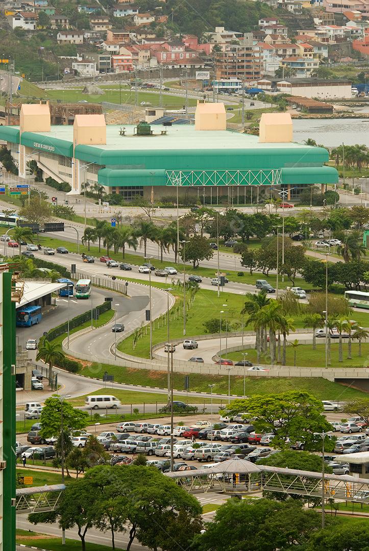 Centro Florianópolis, foto produzida do Residencial Miramar