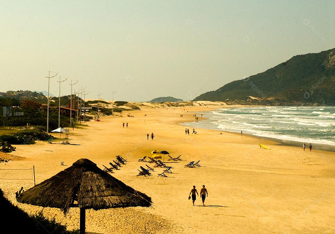 Praia do santinho , cost„o do santinho, florianópolis, sc