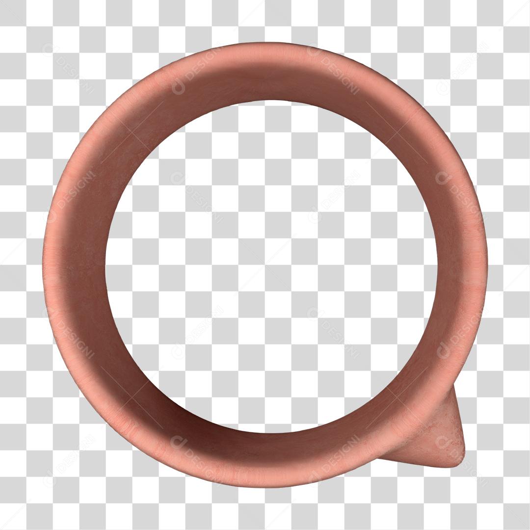 Ícone 3D Tag De Fala Para Composições PNG Transparente